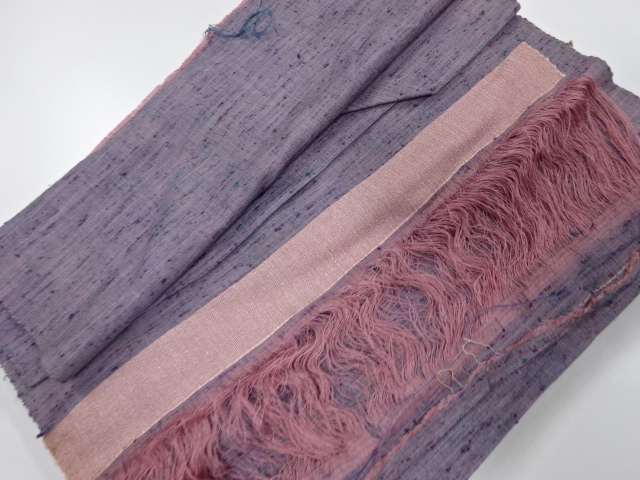 アンティーク　正絹　紬　着尺反物